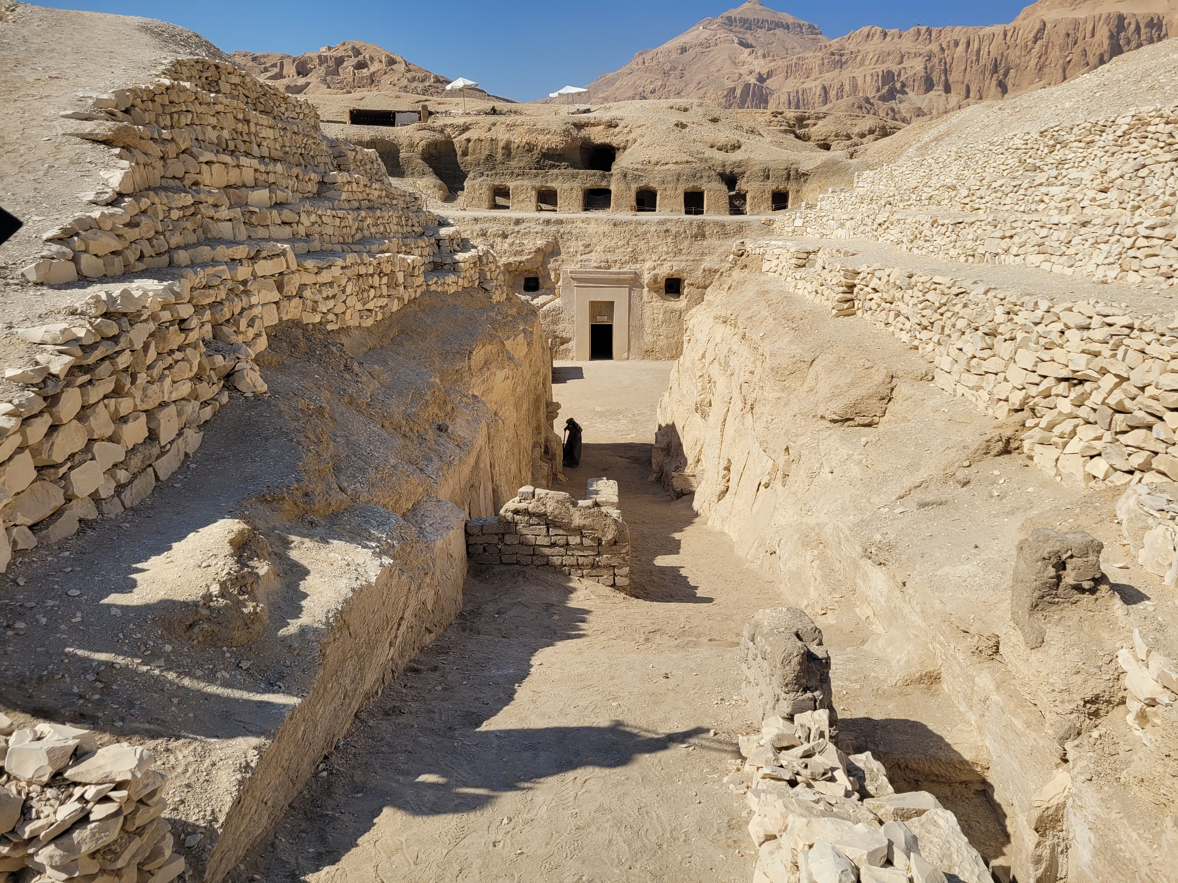 Tumba del Visir Huy en Luxor. Foto Pimentel