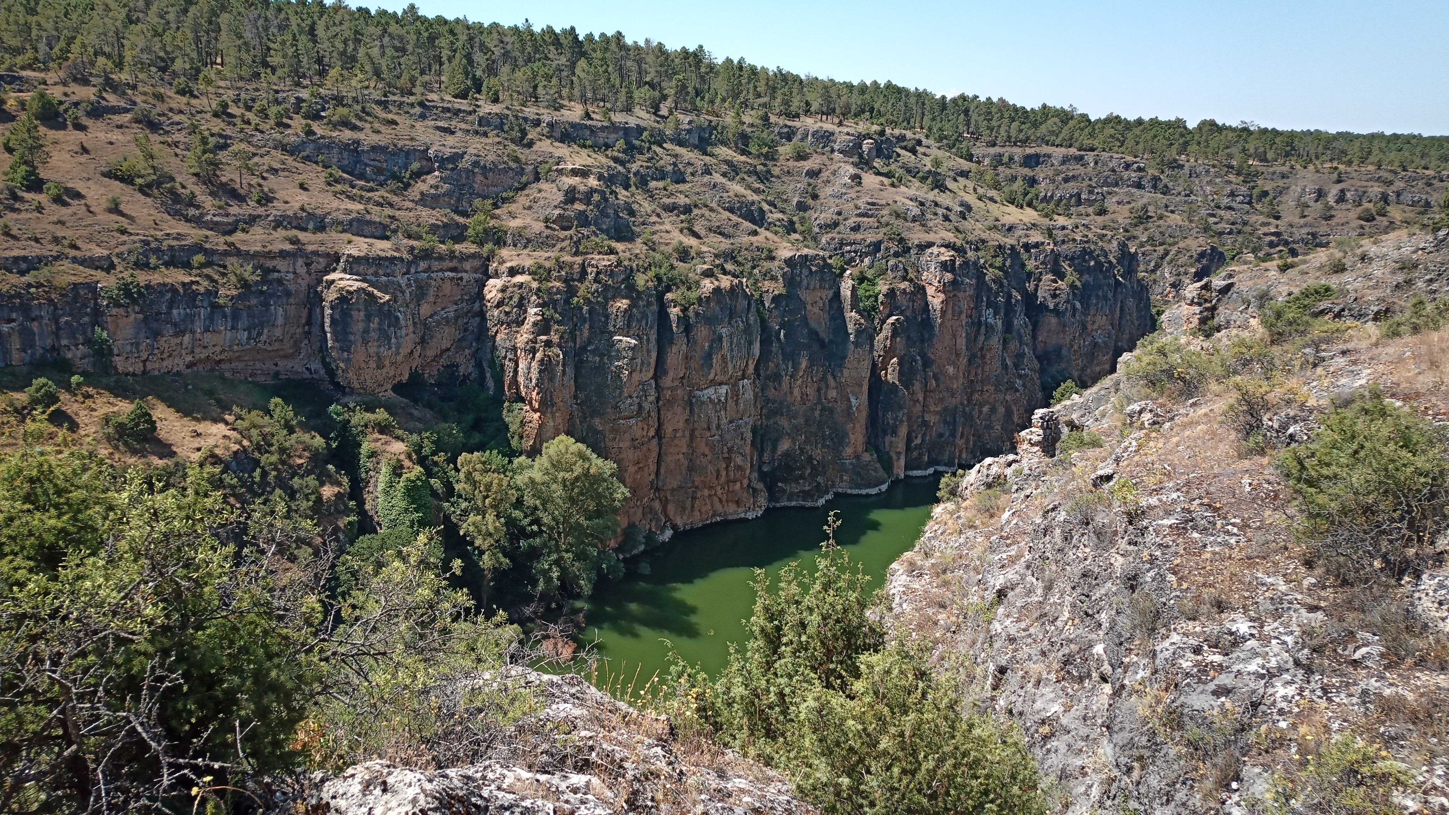 Hoces del Río Duratón, en Segovia. Foto Navarro