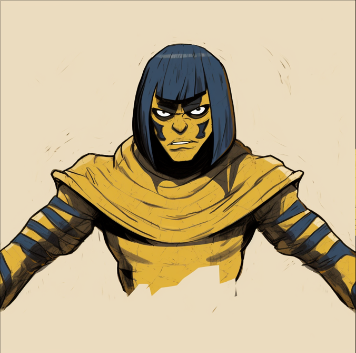 Momia de Sarenput, del proyecto Canubis y la Máscara del Faraón.