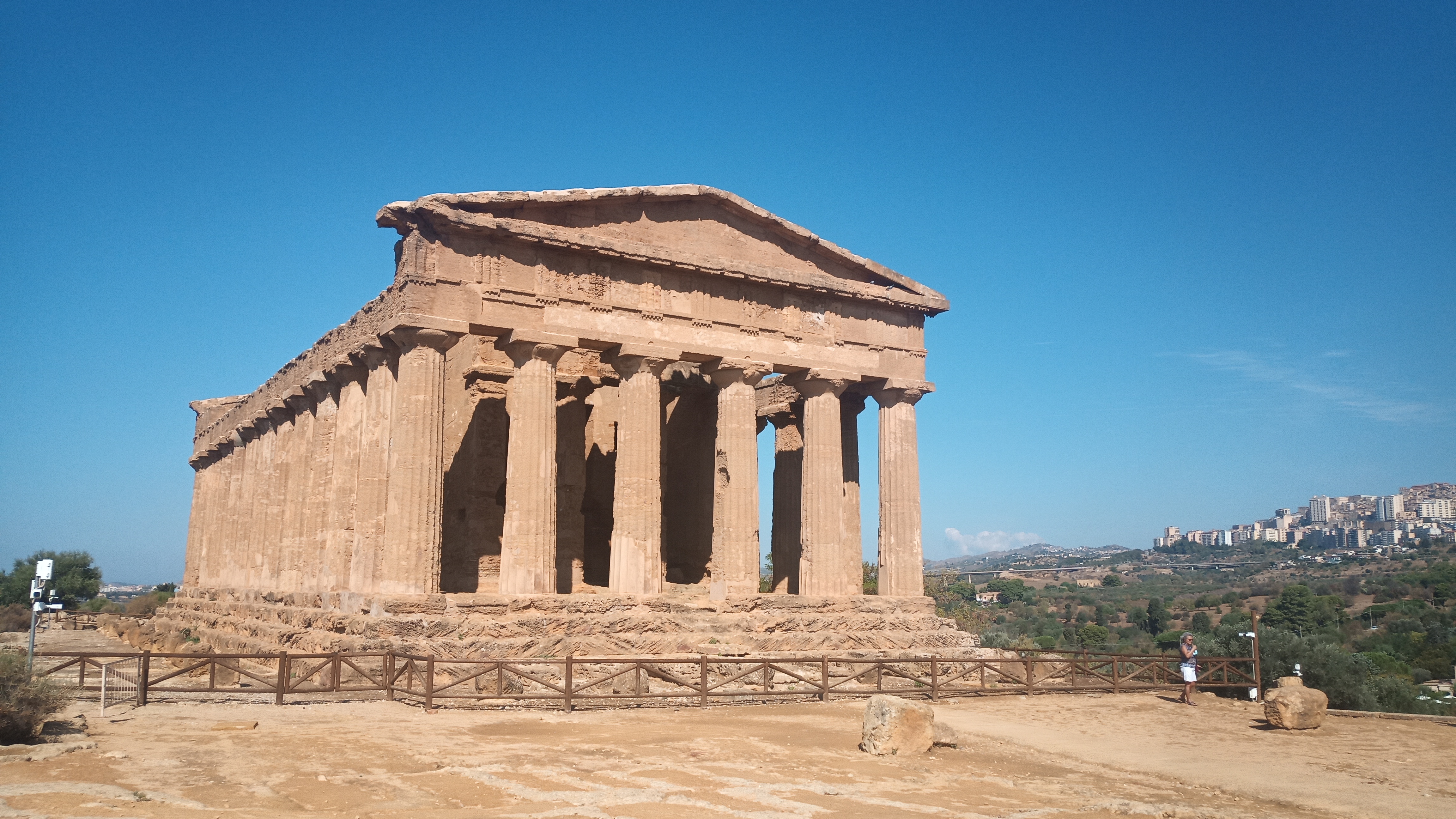 Templo de Agrigento. Foto Navarro
